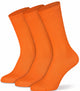 Mysocks Plain 3 Pairs Socks | Combed Cotton & Seamless Toe 01
