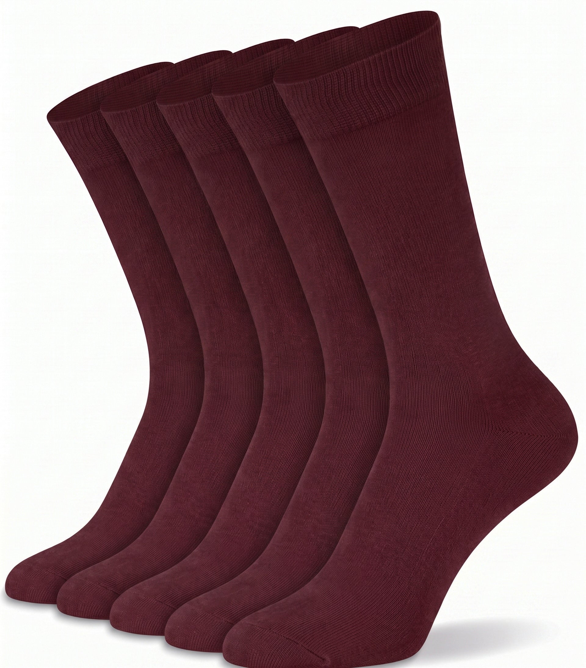 Mysocks Plain 5 Pairs Socks | Combed Cotton & Seamless Toe 01