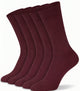 Mysocks Plain 5 Pairs Socks | Combed Cotton & Seamless Toe 01
