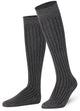 Mysocks Ribbed Knee High Socks | Combed Cotton & Seamless Toe