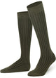 Mysocks Ribbed Knee High Socks | Combed Cotton & Seamless Toe