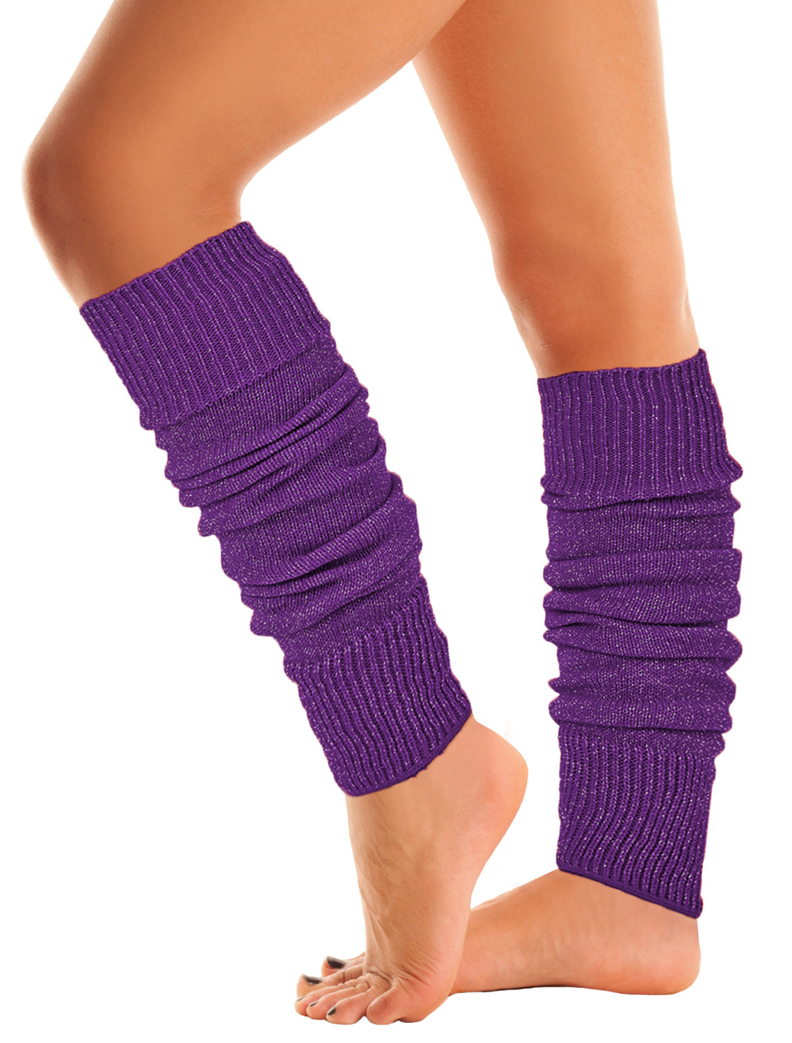 Mysocks Leg Warmer Glitter Speckled | Purple