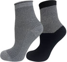 Mysocks women's luxury glitter ribbed ankle socks, featuring a 2-pair pack in sparkling metallic colors made with premium Lurex fabric.