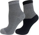 Mysocks women's luxury glitter ribbed ankle socks, featuring a 2-pair pack in sparkling metallic colors made with premium Lurex fabric.