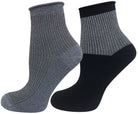 Mysocks women's luxury glitter ribbed ankle socks, featuring a 2-pair pack in sparkling metallic colors made with premium Lurex fabric.
