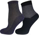 Mysocks women's luxury glitter ribbed ankle socks, featuring a 2-pair pack in sparkling metallic colors made with premium Lurex fabric.