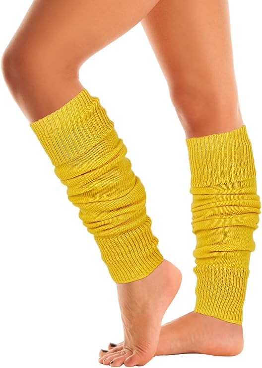 Mysocks Leg Warmer Plain | Yellow
