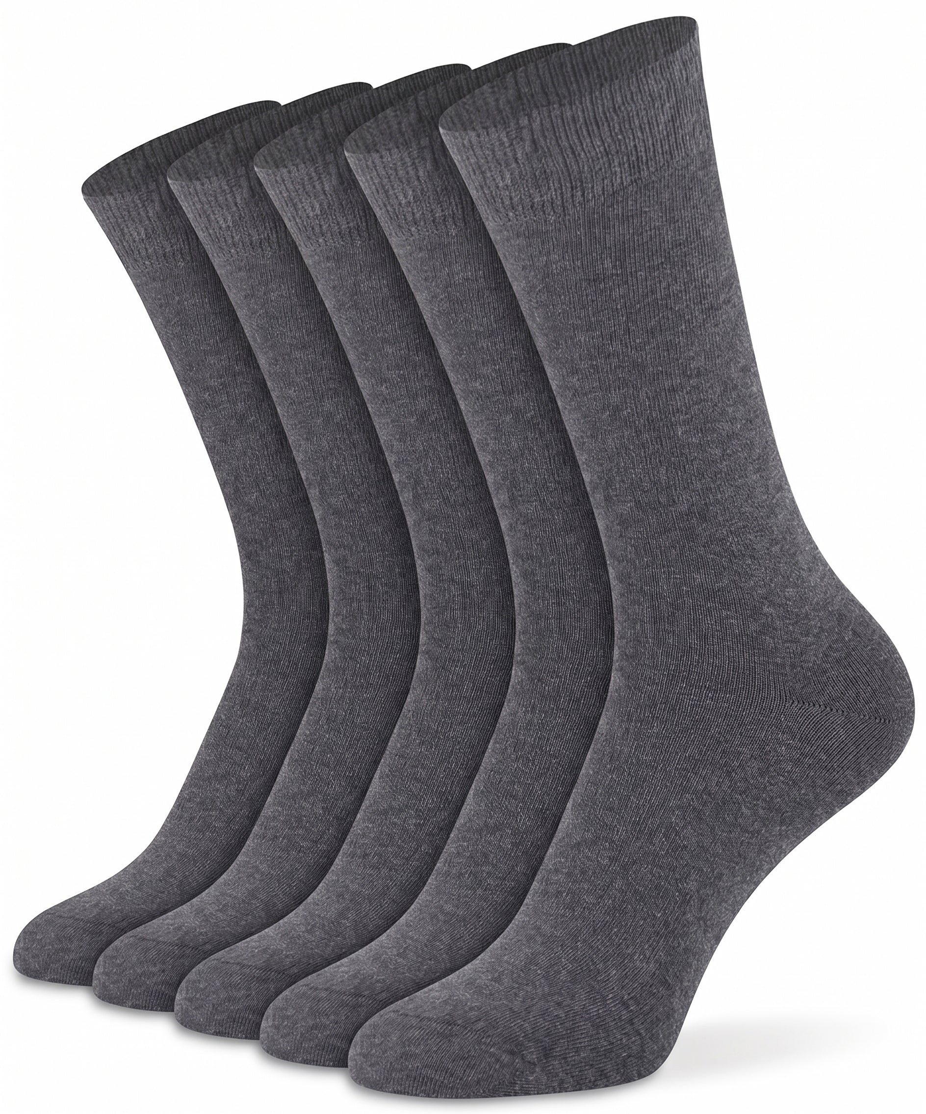 Mysocks Plain 5 Pairs Socks | Combed Cotton & Seamless Toe 04