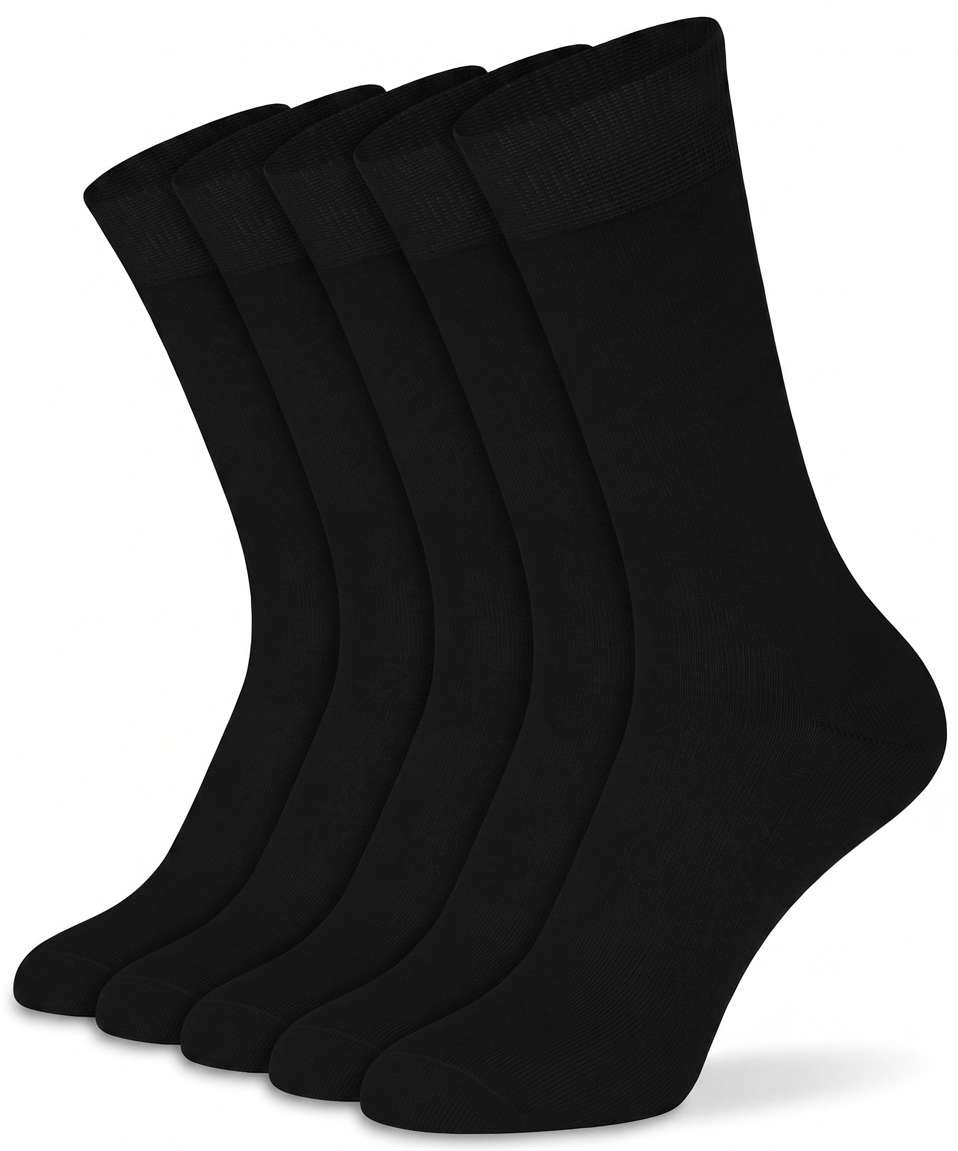 Mysocks Plain 5 Pairs Socks | Combed Cotton & Seamless Toe 04