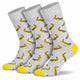 Mysocks Multi Design 3 Pairs Socks | Combed Cotton & Seamless Toe