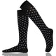 Mysocks Polka Dots Knee High Socks | Combed Cotton & Seamless Toe