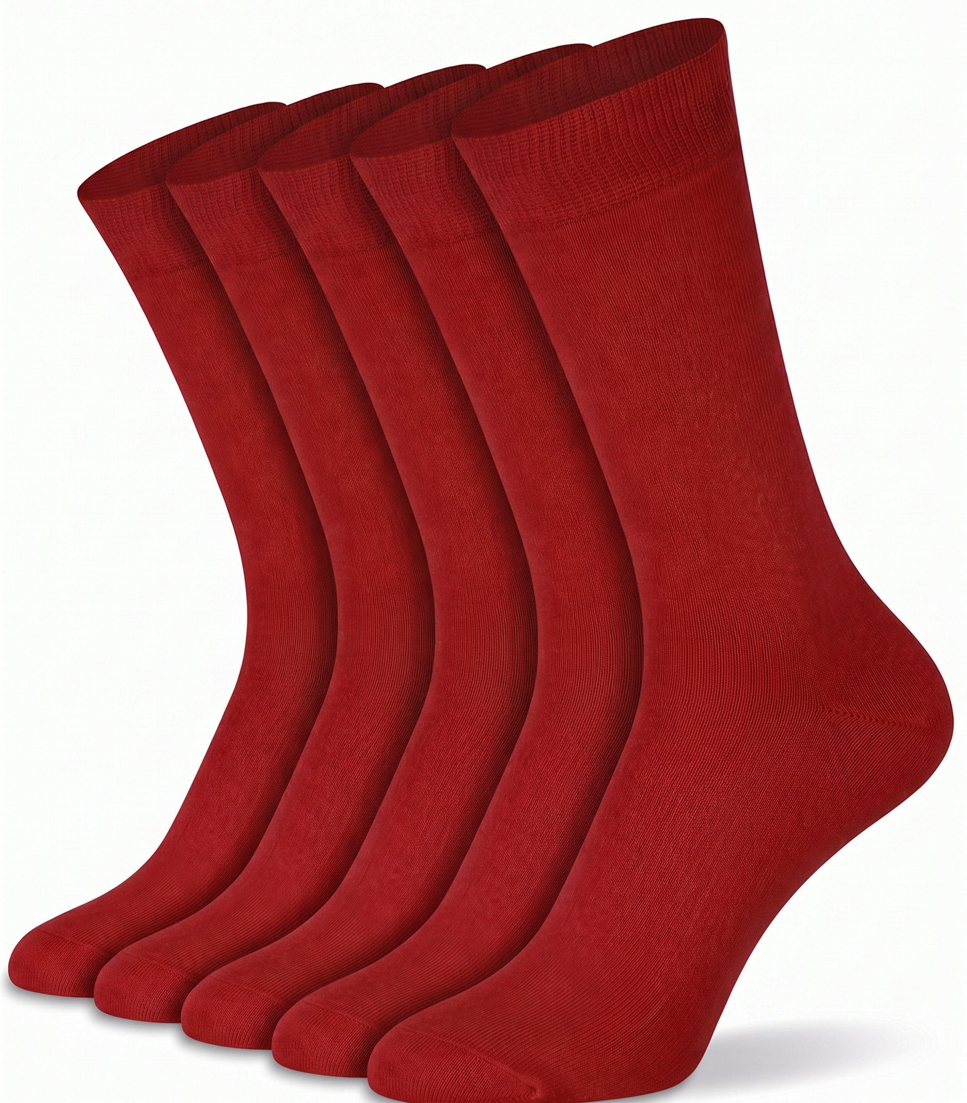 Mysocks Plain 5 Pairs Socks | Combed Cotton & Seamless Toe 01