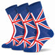 Mysocks Multi Design 3 Pairs Socks | Combed Cotton & Seamless Toe