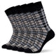 Mysocks Multibuy Checkboard Design Socks | Combed Cotton & Seamless Toe