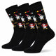 Mysocks Xmas Festive Penguins Socks | Combed Cotton & Seamless Toe