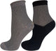 Mysocks women's luxury glitter ribbed ankle socks, featuring a 2-pair pack in sparkling metallic colors made with premium Lurex fabric.