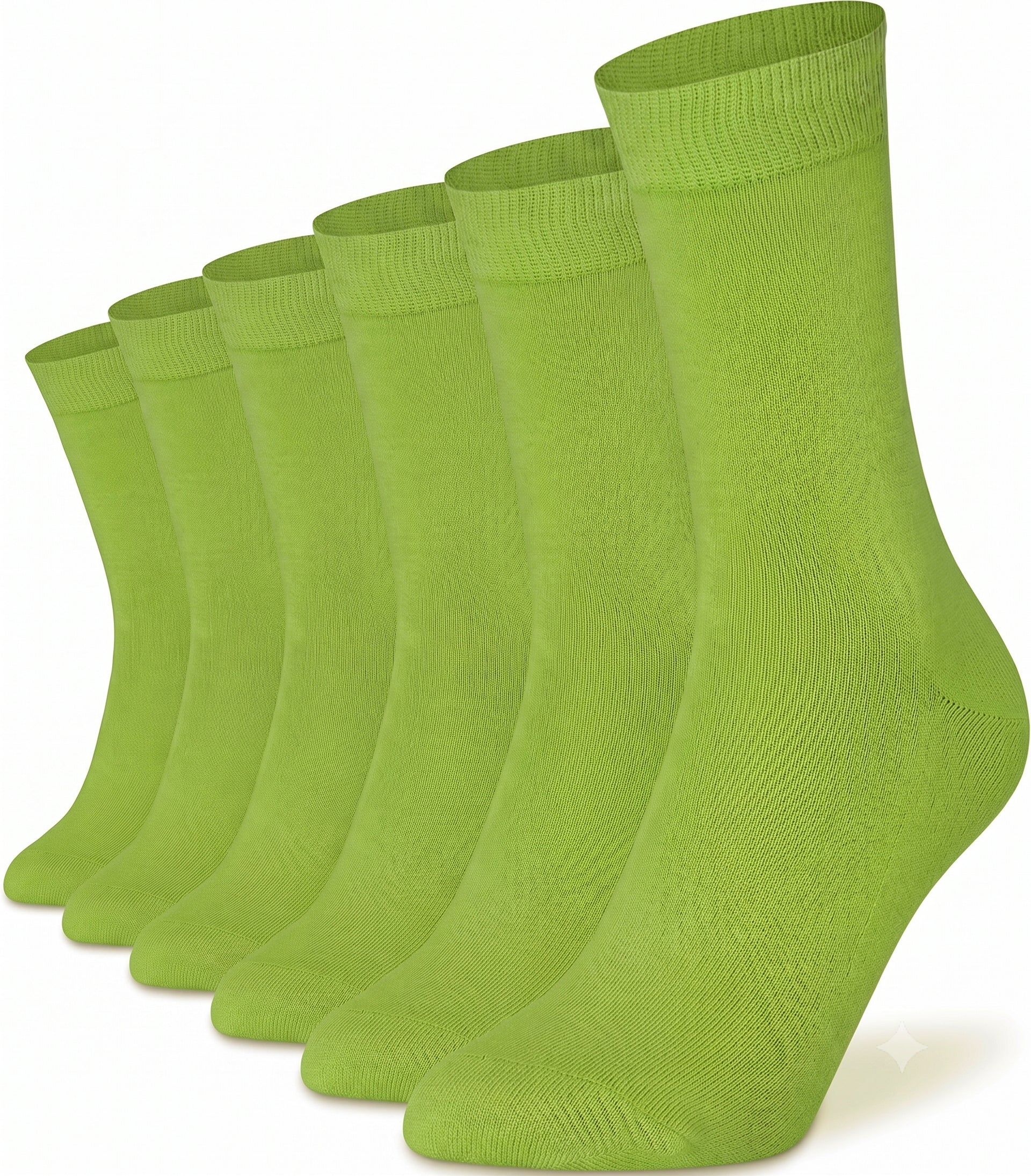 Mysocks Plain 6 Pairs Socks | Combed Cotton & Seamless Toe 03