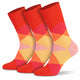 Mysocks Diamond Design Socks | Combed Cotton & Seamless Toe