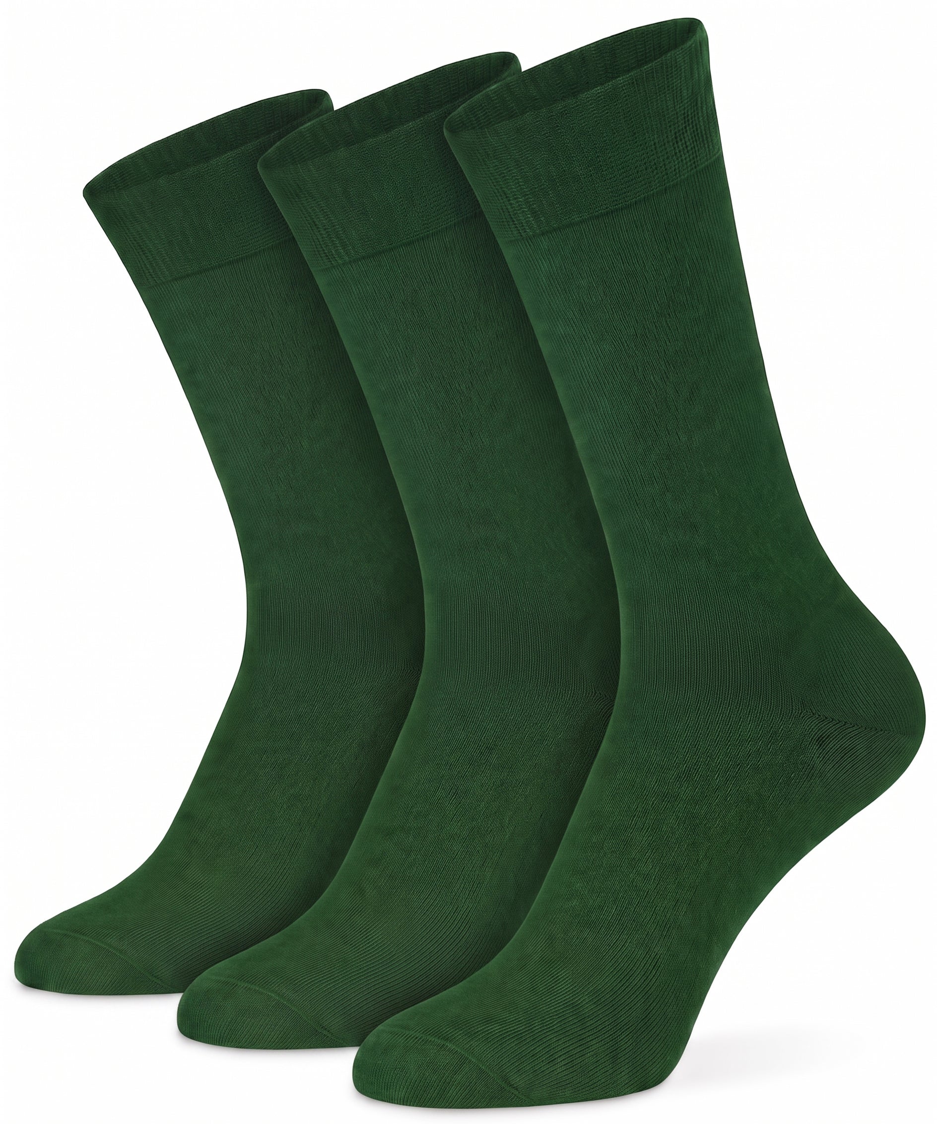 Mysocks Plain 3 Pairs Socks | Combed Cotton & Seamless Toe 03