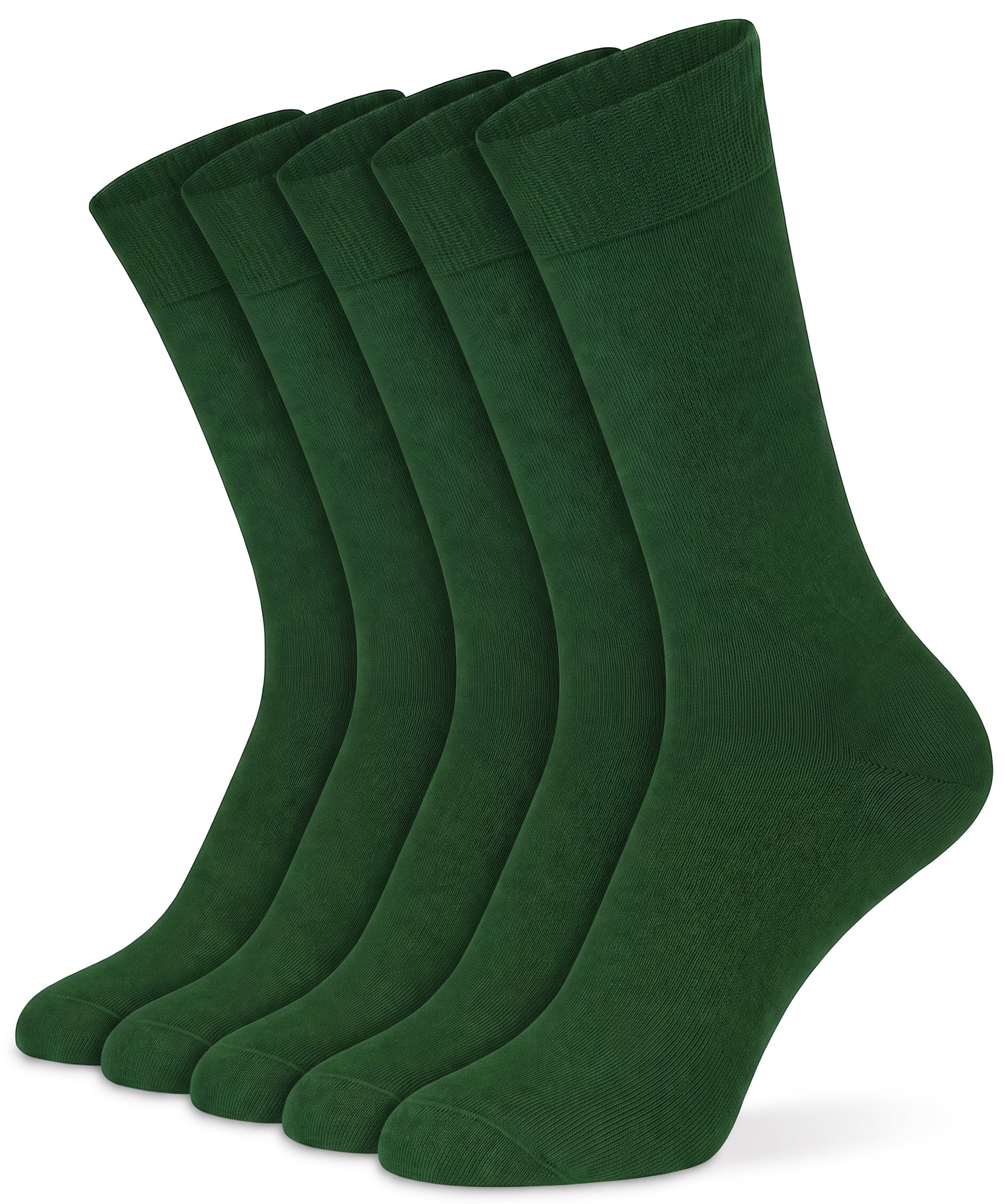 Mysocks Plain 5 Pairs Socks | Combed Cotton & Seamless Toe 03