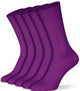 Mysocks Plain 5 Pairs Socks | Combed Cotton & Seamless Toe 01