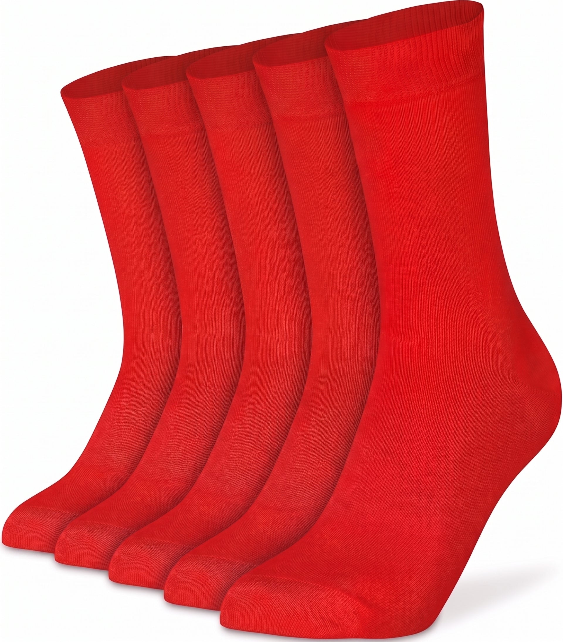 Mysocks Plain 5 Pairs Socks | Combed Cotton & Seamless Toe 01