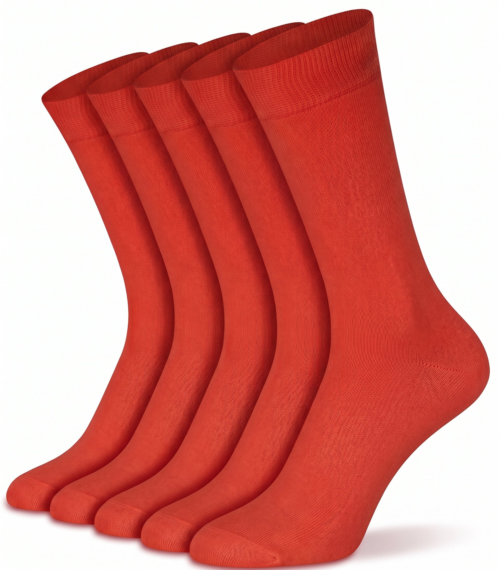 Mysocks Plain 5 Pairs Socks | Combed Cotton & Seamless Toe 01