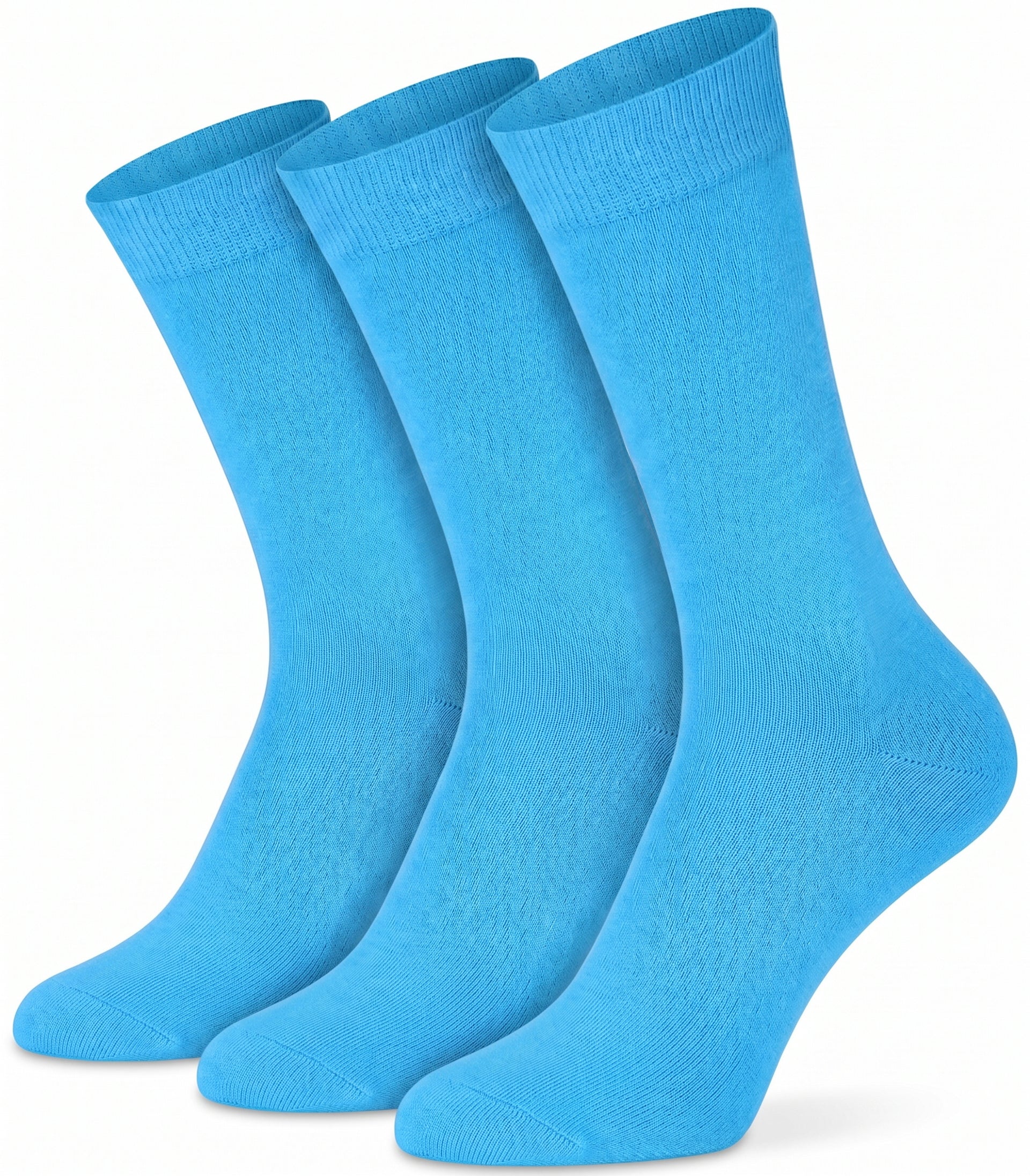 Mysocks Plain 3 Pairs Socks | Combed Cotton & Seamless Toe 02