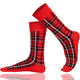 Mysocks Checkboard Design Socks | Combed Cotton & Seamless Toe