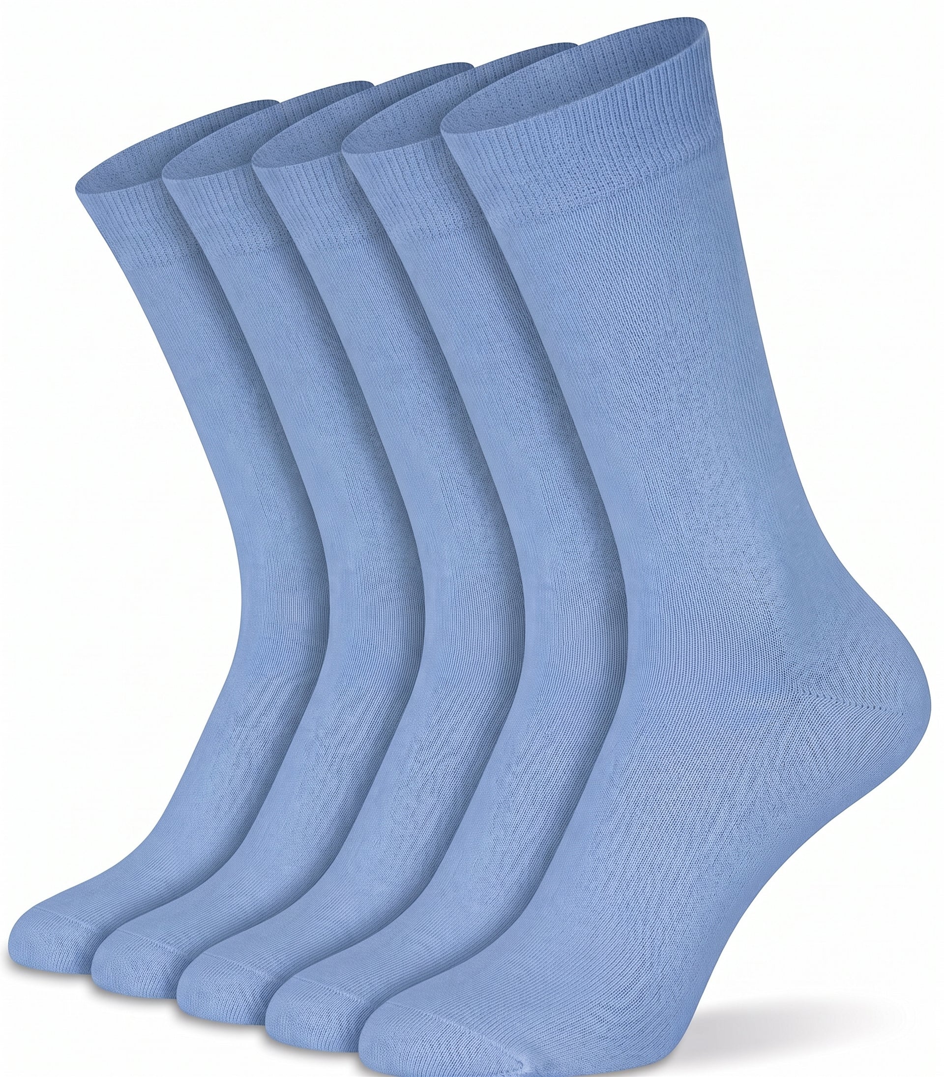 Mysocks Plain 5 Pairs Socks | Combed Cotton & Seamless Toe 02