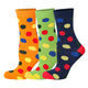 Mysocks Kids 3 Pairs Dotted Pattern Socks | Combed Cotton & Seamless Toe