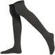 Mysocks Over the Knee Plain Socks | Combed Cotton & Seamless Toe 03