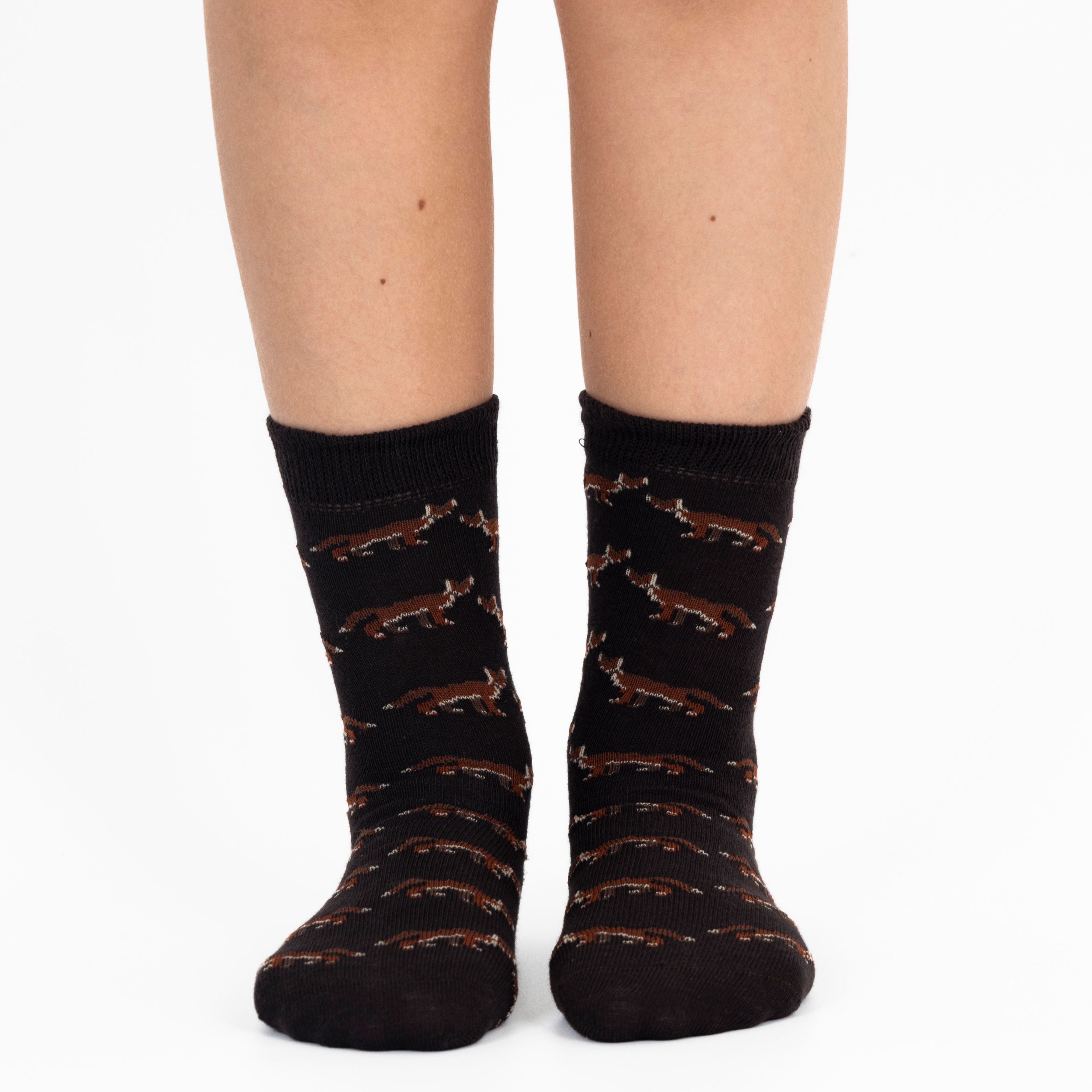 Mysocks kids 3-pair crew socks pack featuring fun patterns