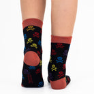 Mysocks kids 3-pair crew socks pack featuring fun patterns