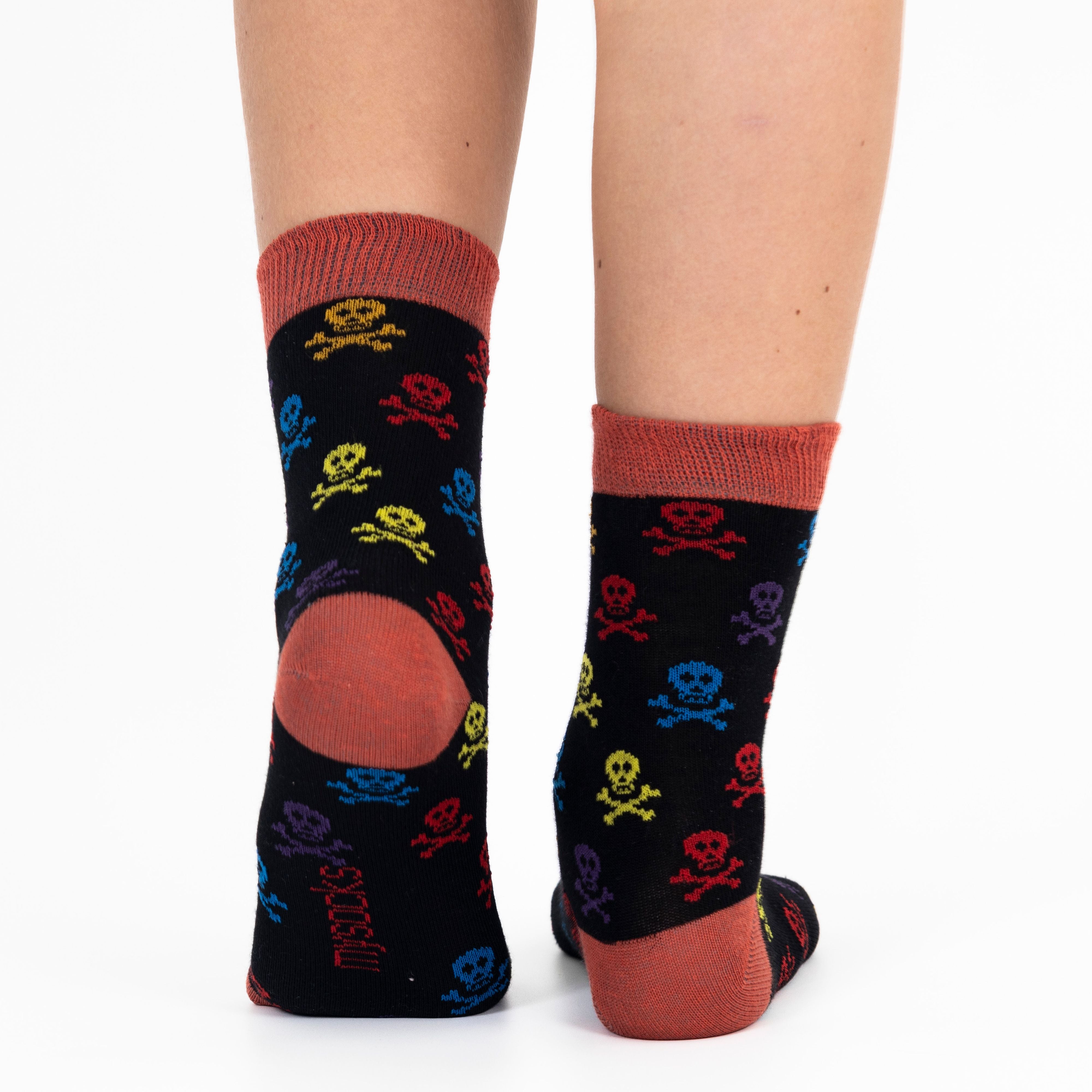 Mysocks kids 3-pair crew socks pack featuring fun patterns
