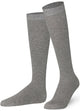 Grey Blue Mysocks Kids Knee High Plain Socks
