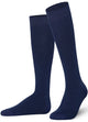 Navy Blue Mysocks Kids Knee High Plain Socks