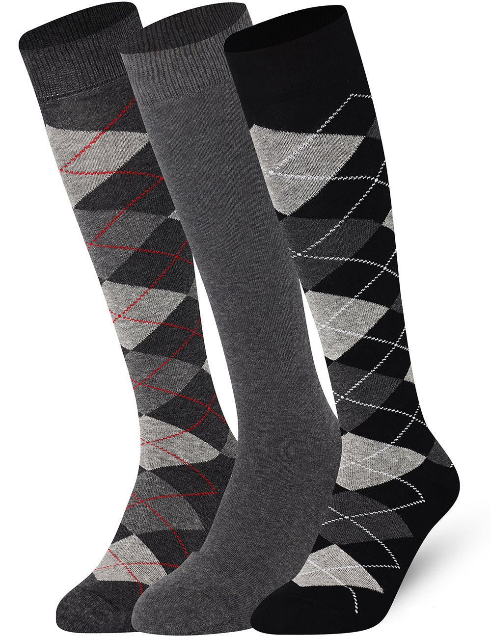 Multicolour Mix Mysocks knee high Multi design socks made of extra fine combed cotton.