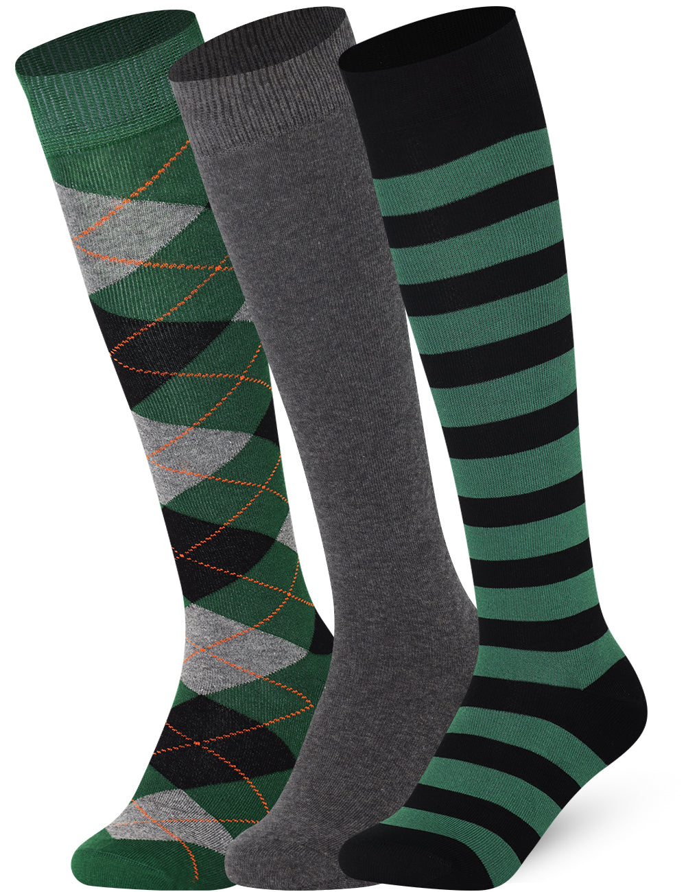 Multicolour Mix Mysocks knee high Multi design socks made of extra fine combed cotton.
