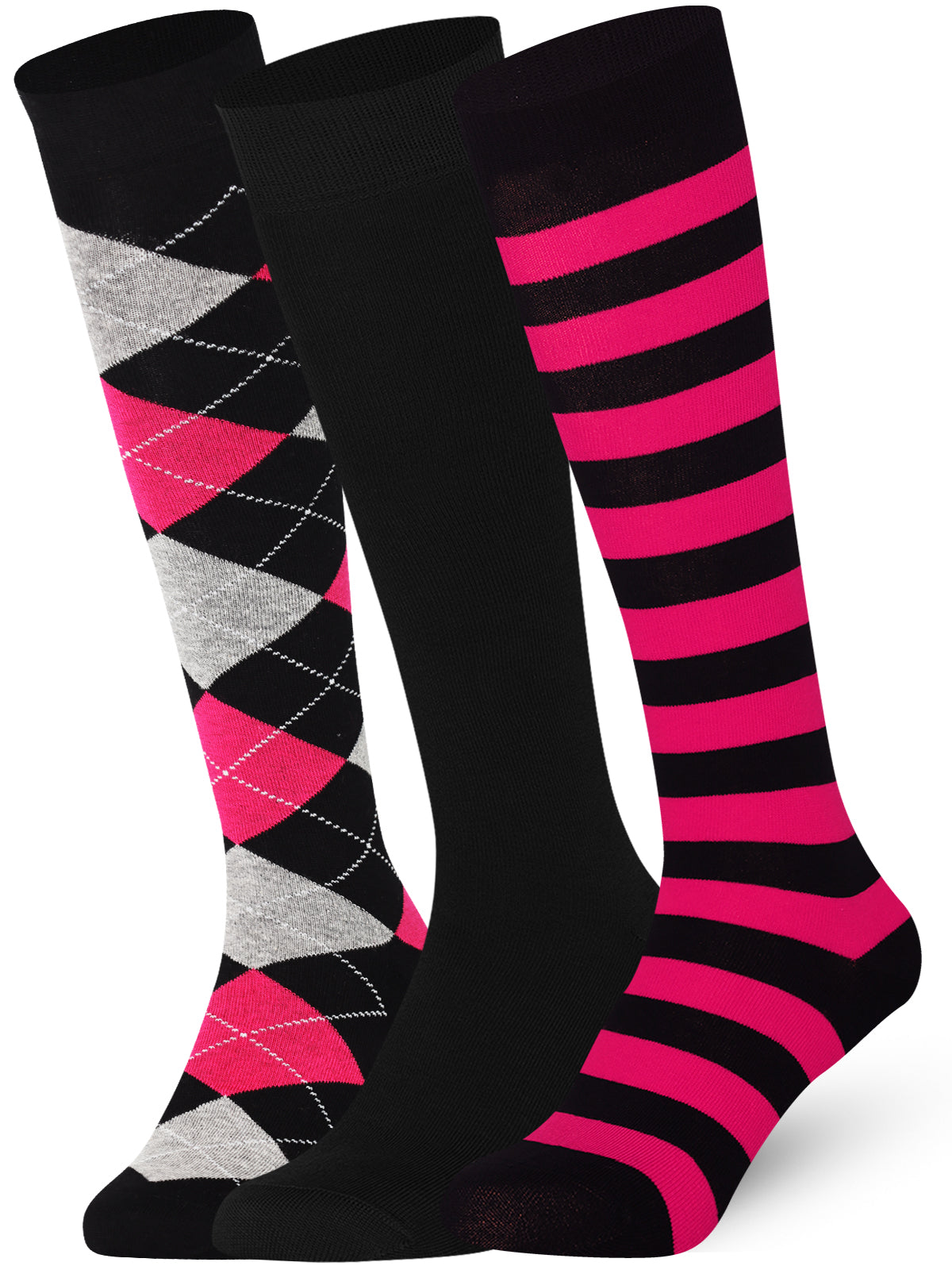 Multicolour Mix Mysocks knee high Multi design socks made of extra fine combed cotton.