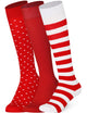 Multicolour Mix Mysocks knee high Multi design socks made of extra fine combed cotton.