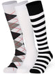 Multicolour Mix Mysocks knee high Multi design socks made of extra fine combed cotton.