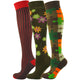 Multicolour Mix Mysocks knee high socks made of extra fine combed cotton.