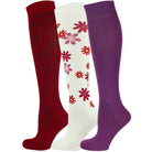 Multicolour Mix Mysocks knee high socks made of extra fine combed cotton.