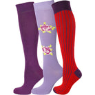 Multicolour Mix Mysocks knee high socks made of extra fine combed cotton.
