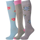 Multicolour Mix Mysocks knee high socks made of extra fine combed cotton.