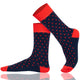 Mysocks Polka Dots Socks | Combed Cotton & Seamless Toe