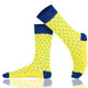 Mysocks Polka Dots Socks | Combed Cotton & Seamless Toe