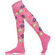 Mysocks Over the Knee Flower Combination Socks | Combed Cotton & Seamless Toe