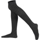 Mysocks Over the Knee Plain Ribbed Socks | Combed Cotton & Seamless Toe